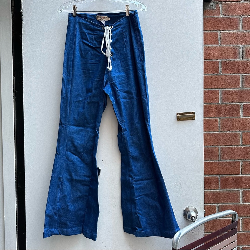 Stylish Blue Flare Jeans for Women